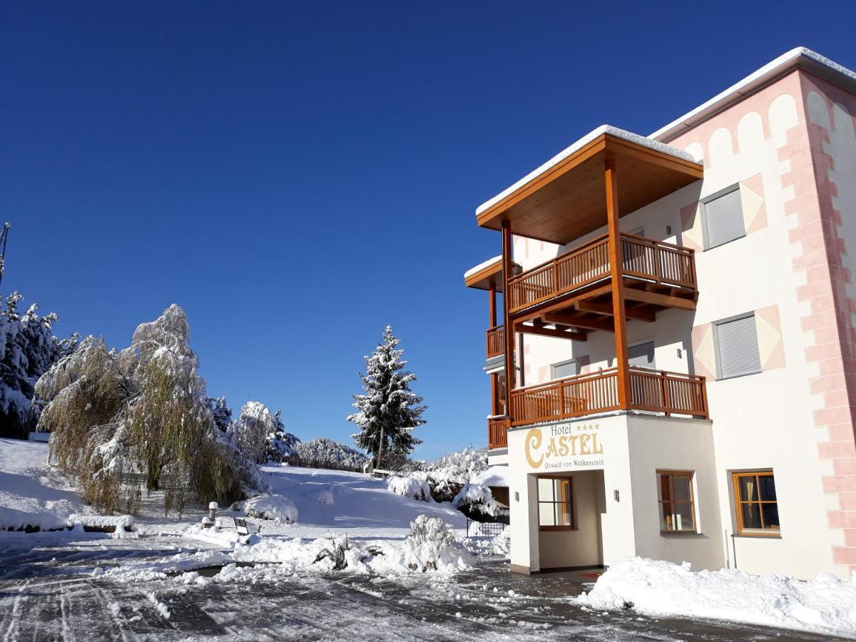 Hotel Castel Oswald Von Wolkenstein Castelrotto Exteriör bild